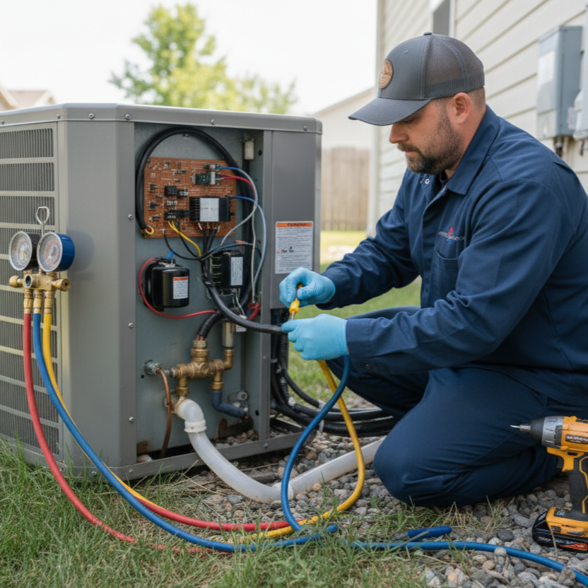 Automated Tech Solutions owner supporting AC Repair in Bethany