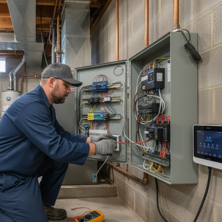 Automated Tech Solutions owner supporting Boiler Services in OKC