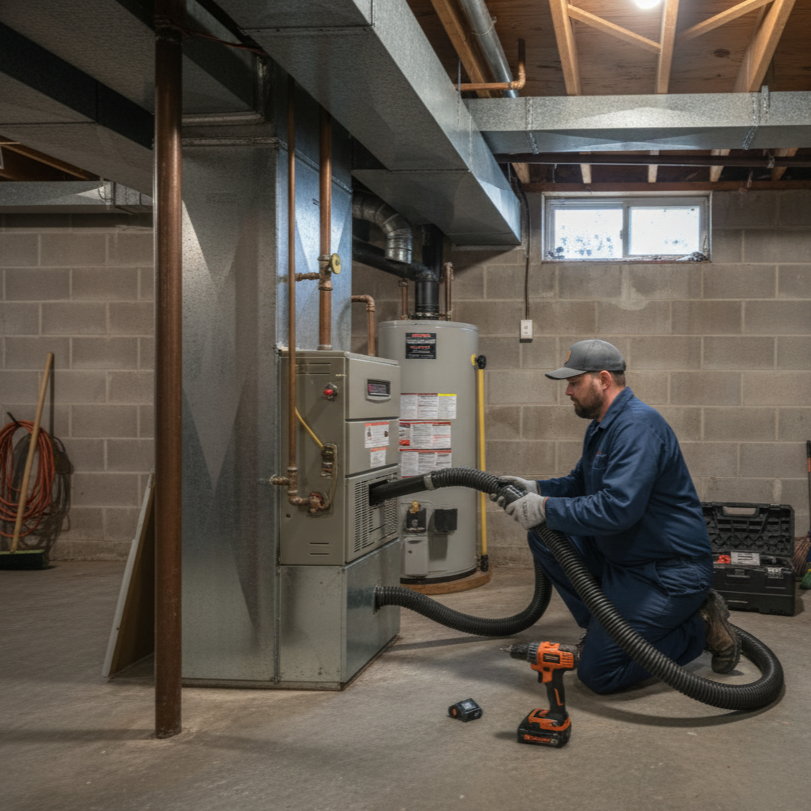 Automated Tech Solutions owner supporting Ductwork Services OKC